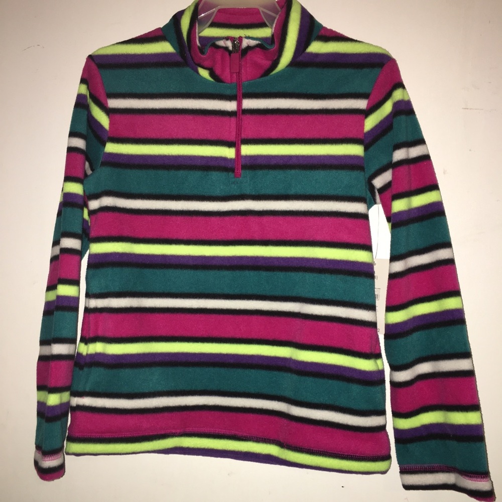 Multi-colored Microflece Pullover